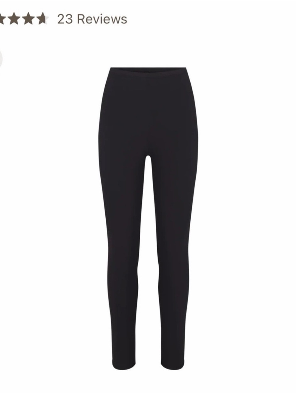 SKIMS Black High-Rise Leggings